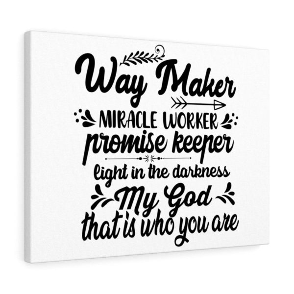 Scripture Canvas Way Maker Miracle Worker Promise Keeper Christian Bible Verse Meaningful Framed Prints, Canvas Paintings - Image 4