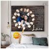 here Gifts Personalized Couple Canvas Love Is Patient Love Is Kind Anniversary Gift Idea Framed Prints, Canvas Paintings - Image 2