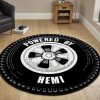 Wheel Vintage Hot Hot Round Mat Round Floor Mat Room Rugs Carpet Outdoor Rug Washable Rugs - Image 3