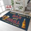 Personalized Bar And Grill Area Rug Carpet - Image 3