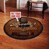 Personalized Music Studio Living Room Round Mat Circle Rug - Image 3