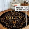 Personalized Tattoo Studio Round Mat Round Floor Mat Room Rugs Carpet Outdoor Rug Washable Rugs - Image 3