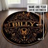 Personalized Tattoo Studio Round Mat Round Floor Mat Room Rugs Carpet Outdoor Rug Washable Rugs - Image 4